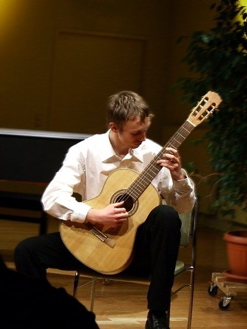 Bild: Gitarrist Robert Tecklenburg